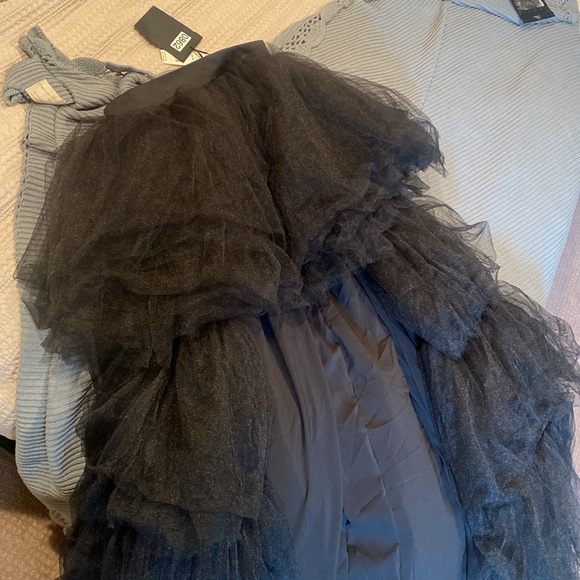 Anthropologie Morphine Black Tiered Tulle Skirt NWT $1100 - Picture 8 of 8